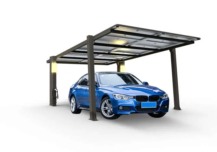 Prefab Solar Carport Brackets PV Ground Mounting Structure Solar Carport System