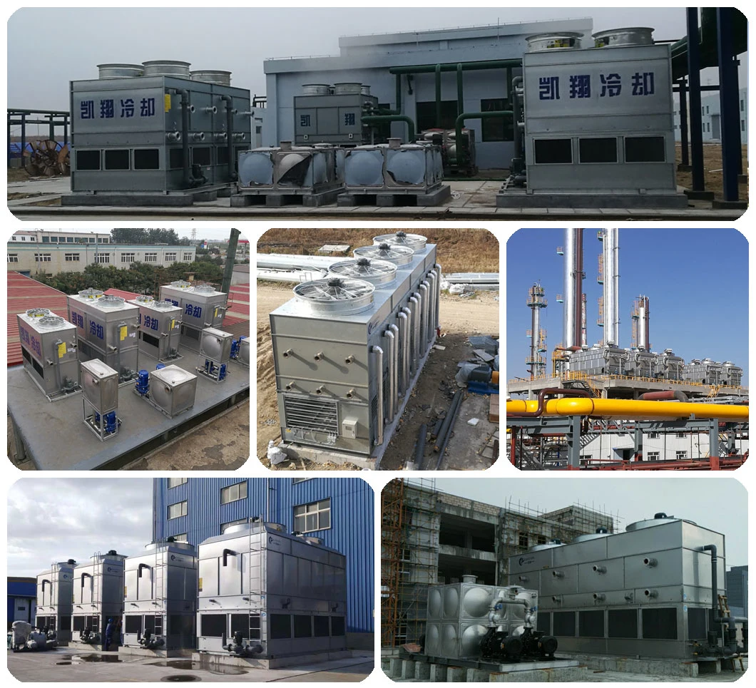 Energy Efficiency Closed Cooling Tower Counter Flow Type Cooling System