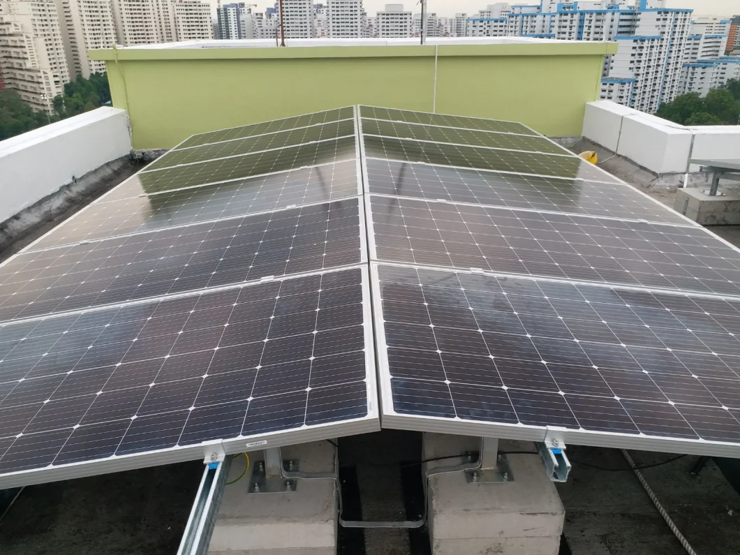 Rooftop Solar Mounting System Flat Roof PV Mounting System