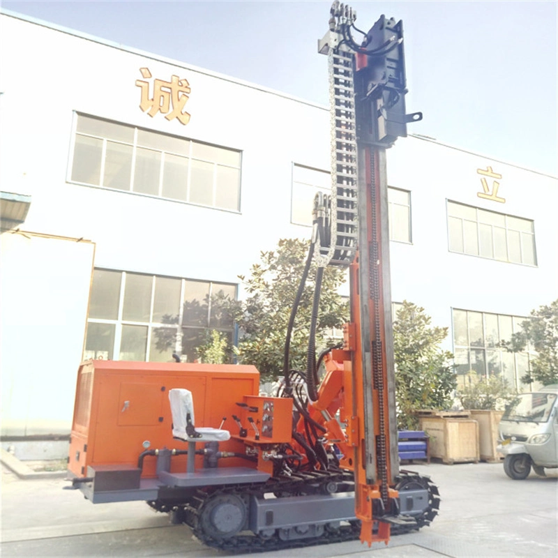 Solar PV Plant Ground Screw Driving Pile Driver
