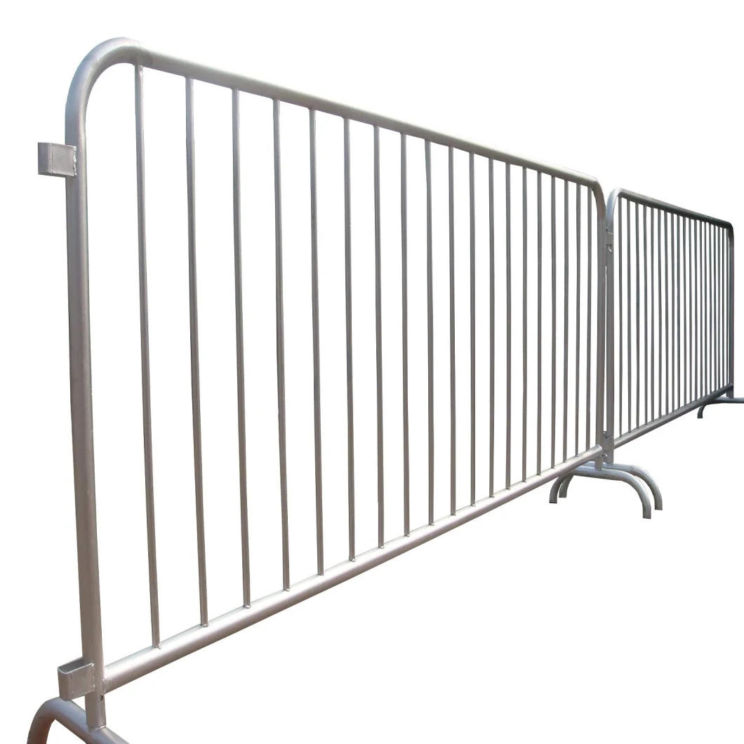 High Quality Galvanized Steel Road Barrier / Crowd Control Barrier / Traffic Barrier/Crash Barrier