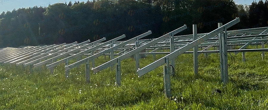 Aluminium 100kw Solar Power Solar Panel Mounting System