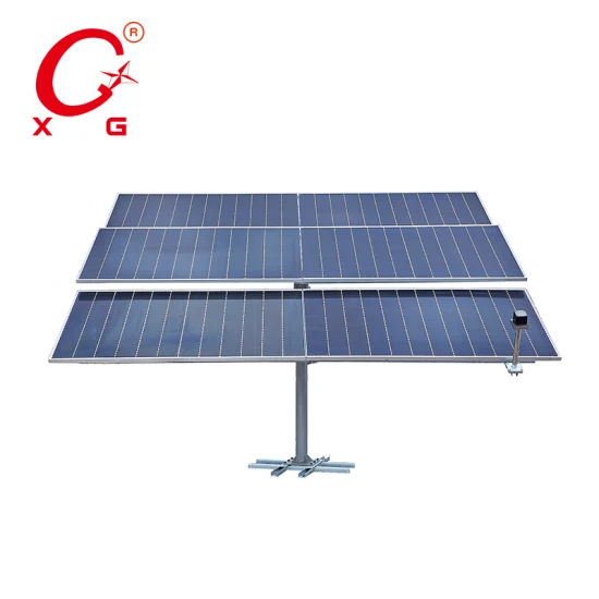 Dual Axis Solar PV Tracking System 2.4kw Smart Tracker Automatic Tracker Complete System T5