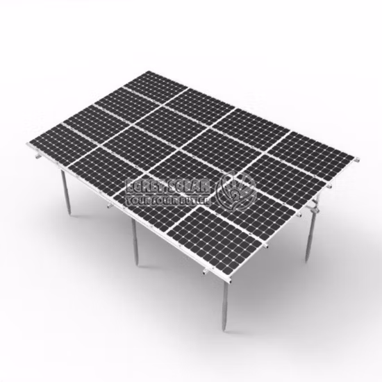 Commercial Solar Racking Mounting Panel Ground Screw Steel Structure