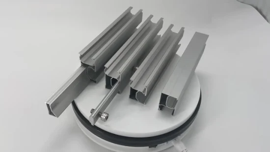 Rooftop PV Panel Aluminum Profiles Best Strong Support Solar Mounting Racking System