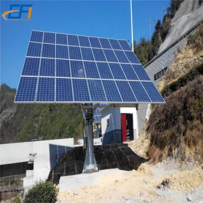 Solar Ground Metal Mounting Brackets PV Axis Solar Tracker System