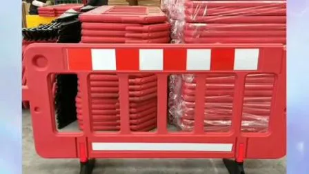 Removable Temporary Portable Plastic Traffic Barrier for Road Safety
