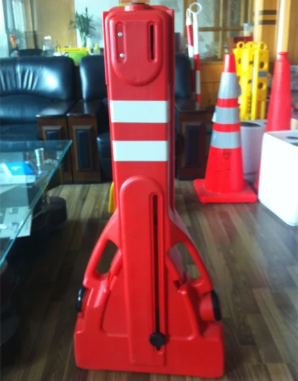 Retractable Road Safety Plastic Barrier