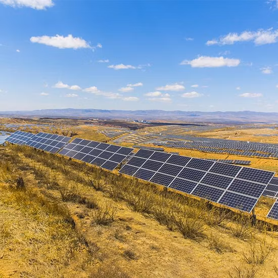 0.5kw~100kw Single Axis Solar Tracker Active Solar Tracking System for PV Panel